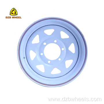 R16 6x139.7 Car Steel Wheels Trailer Rims